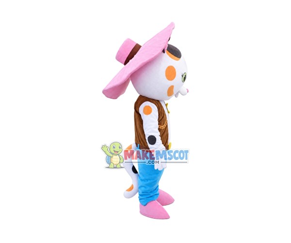 Sheriff Callie's Wild West Sheriff Caillie Mascot Costume Sheriff Callie's Wild West Sheriff Caillie Mascot Costume