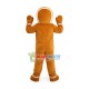 Ginger Bread Boy Mascot Costume Ginger Bread Boy Mascot Costume