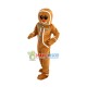 Ginger Bread Boy Mascot Costume Ginger Bread Boy Mascot Costume