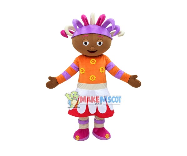 High Quality Upsy Daisy Mascot Costume High Quality Upsy Daisy Mascot Costume