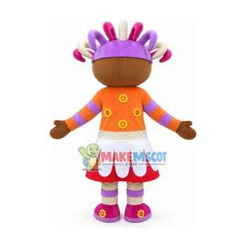 High Quality Upsy Daisy Mascot Costume High Quality Upsy Daisy Mascot Costume
