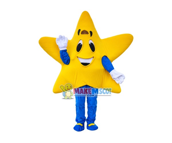 New Five Star Mascot Costume New Five Star Mascot Costume