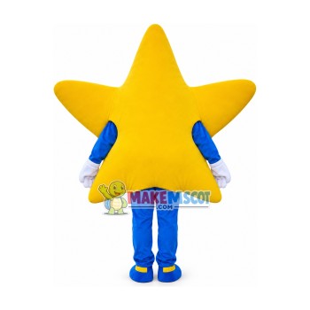 New Five Star Mascot Costume New Five Star Mascot Costume