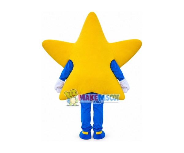 New Five Star Mascot Costume New Five Star Mascot Costume