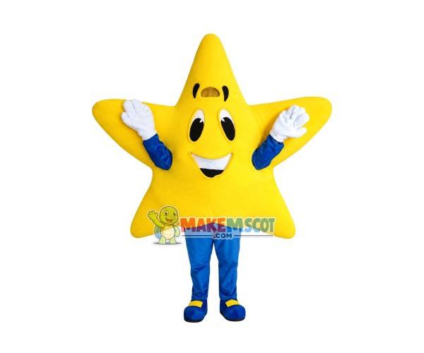 New Five Star Mascot Costume New Five Star Mascot Costume