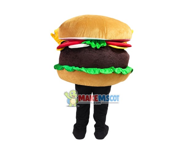 Hamburger Mascot Costume Hamburger Mascot Costume