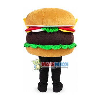Hamburger Mascot Costume Hamburger Mascot Costume
