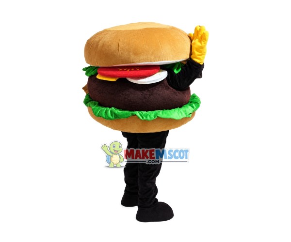 Hamburger Mascot Costume Hamburger Mascot Costume