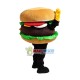 Hamburger Mascot Costume Hamburger Mascot Costume