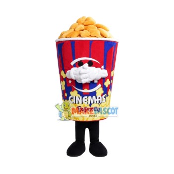 Popcorn Mascot Costumes Free Shipping