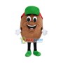 Green Hat Potato Mascot Costume