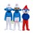New Blue Elves Mascot Costume Elf Costume