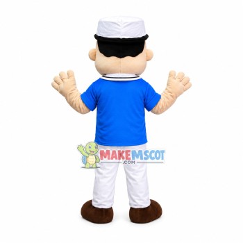 Popeye Sailor Mascot Costume Popeye Sailor Mascot Costume