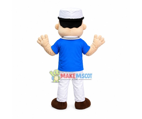 Popeye Sailor Mascot Costume Popeye Sailor Mascot Costume
