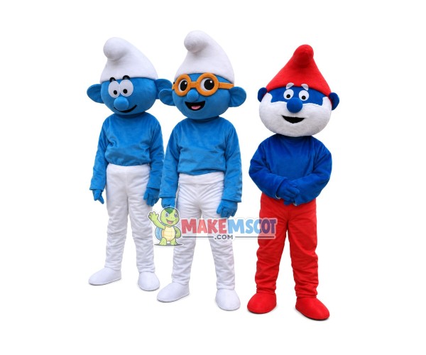 New Blue Elves Mascot Costume Elf Costume New Blue Elves Mascot Costume Elf Costume