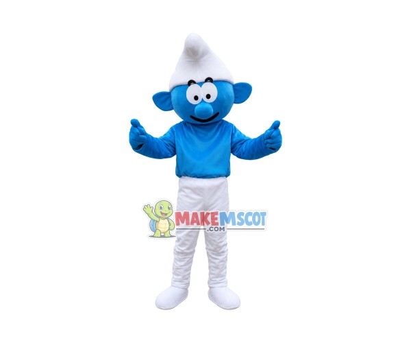 New Blue Elves Mascot Costume Elf Costume New Blue Elves Mascot Costume Elf Costume