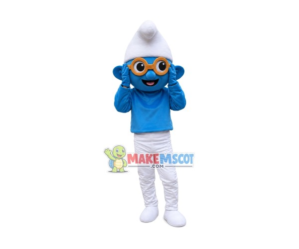 New Blue Elves Mascot Costume Elf Costume New Blue Elves Mascot Costume Elf Costume