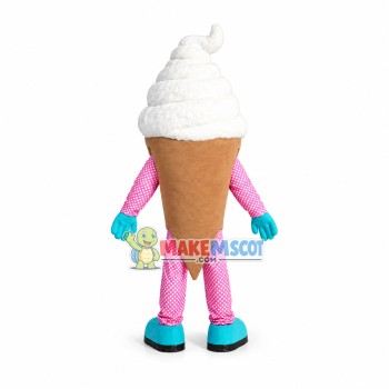 IceCream Mascot Costume Festival Mascots IceCream Mascot Costume Festival Mascots