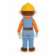 Cartoon Film Adult Bob the Builder Mascot Costume Cartoon Film Adult Bob the Builder Mascot Costume