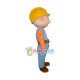 Cartoon Film Adult Bob the Builder Mascot Costume