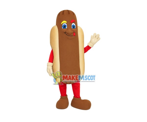 High Quality Hot Dog Mascot Costume High Quality Hot Dog Mascot Costume