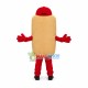 Happy Hotdog Mascot Costume Happy Hotdog Mascot Costume