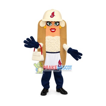 Beautiful Hotdog Mascot Costume
