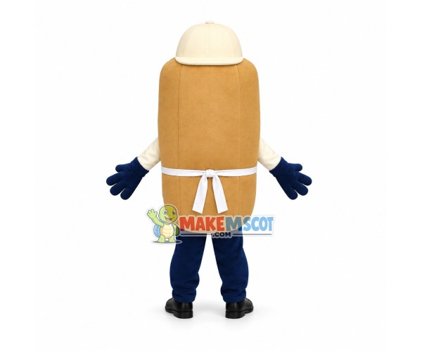 Beautiful Hotdog Mascot Costume Beautiful Hotdog Mascot Costume