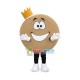 Pancake Mascot Costume Pancake Mascot Costume