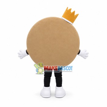 Pancake Mascot Costume Pancake Mascot Costume