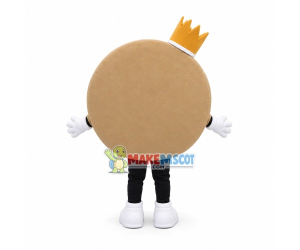 Pancake Mascot Costume Pancake Mascot Costume