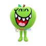 Green Apple Mascot Costume Free Shipping