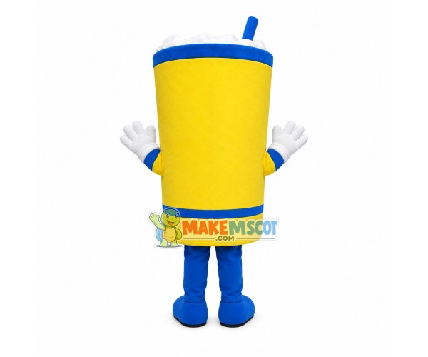 Happy Cup Mascot Costume Happy Cup Mascot Costume