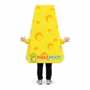 Cheese Mascot Costume Cheese Mascot Costume