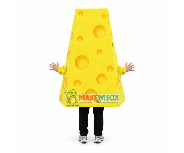 Cheese Mascot Costume Cheese Mascot Costume