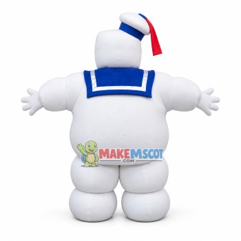 Stay Puft Marshmallow Man Ghostbusters Mascot Costume Stay Puft Marshmallow Man Ghostbusters Mascot Costume