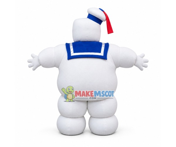 Stay Puft Marshmallow Man Ghostbusters Mascot Costume