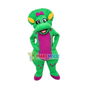 Barney & Friends Baby Bop Mascot Costume Barney & Friends Baby Bop Mascot Costume
