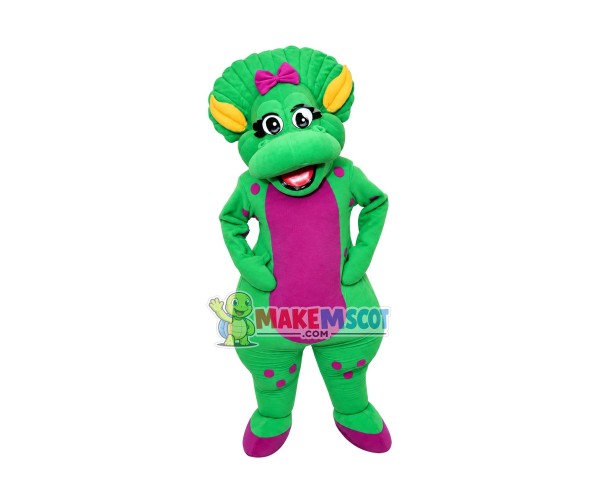 Barney & Friends Baby Bop Mascot Costume Barney & Friends Baby Bop Mascot Costume