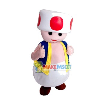Toad Mascot Costume Toad Mascot Costume