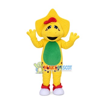 Barney & Friends BJ Mascot Costume Barney & Friends BJ Mascot Costume