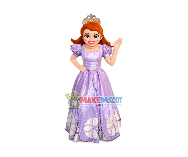 Sofia The First Princess Sofia Mascot Costume Sofia The First Princess Sofia Mascot Costume