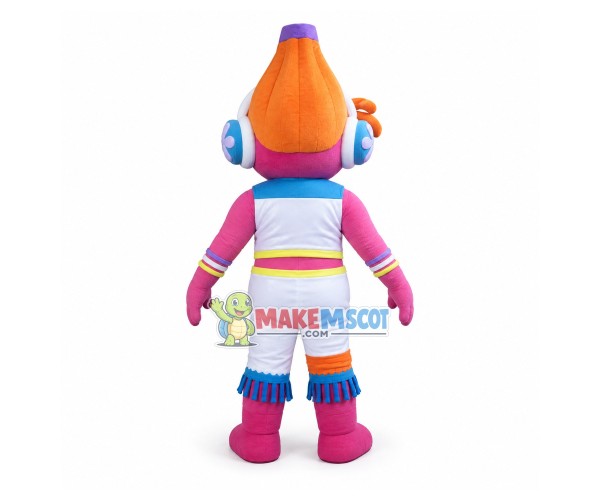 Dj Suki Mascot Costume Dj Suki Mascot Costume