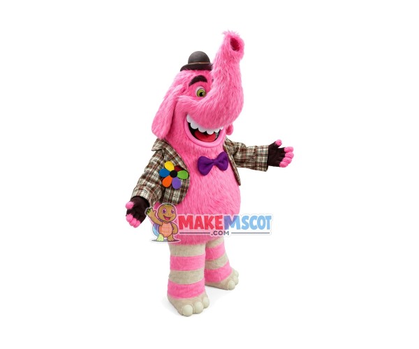 Bing Bong Elephant Mascot Costume