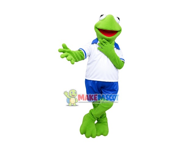 The Muppets Show Baby Kermit The Frog Mascot Costume The Muppets Show Baby Kermit The Frog Mascot Costume