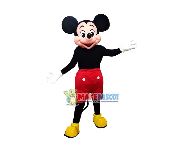 Clubhouse Mouse Micky Mascot Costume Clubhouse Mouse Micky Mascot Costume