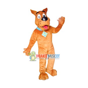 High Quality Scooby Doo 2 Mascot Costume High Quality Scooby Doo 2 Mascot Costume