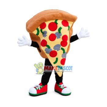 Top Quality Pizza Mascot Costume