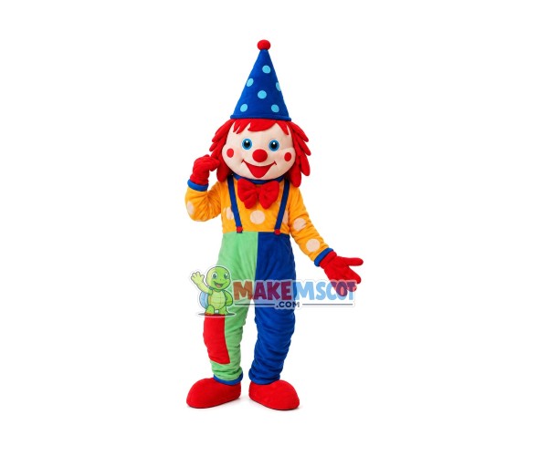 Halloween Carnival Clown Mascot Costume Halloween Carnival Clown Mascot Costume