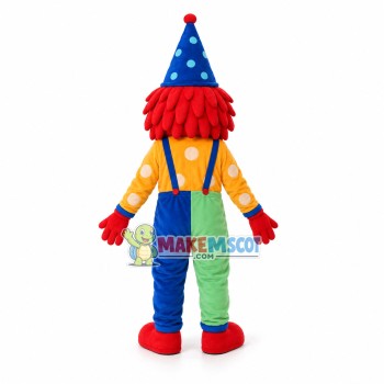 Halloween Carnival Clown Mascot Costume Halloween Carnival Clown Mascot Costume